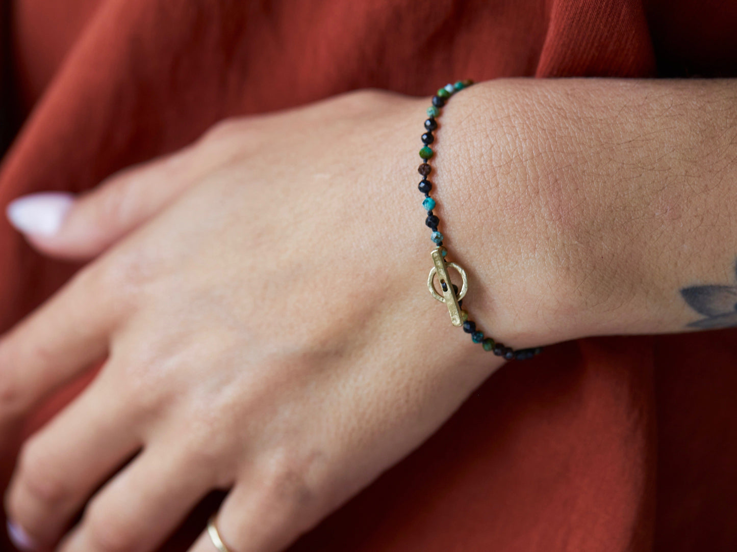 African Turquoise Bracelet
