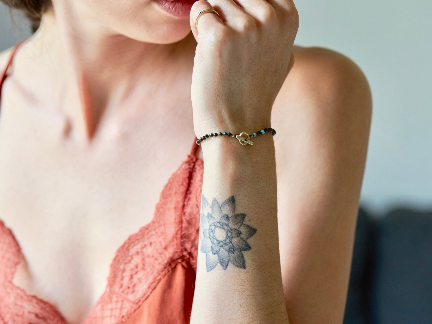 African Turquoise Bracelet