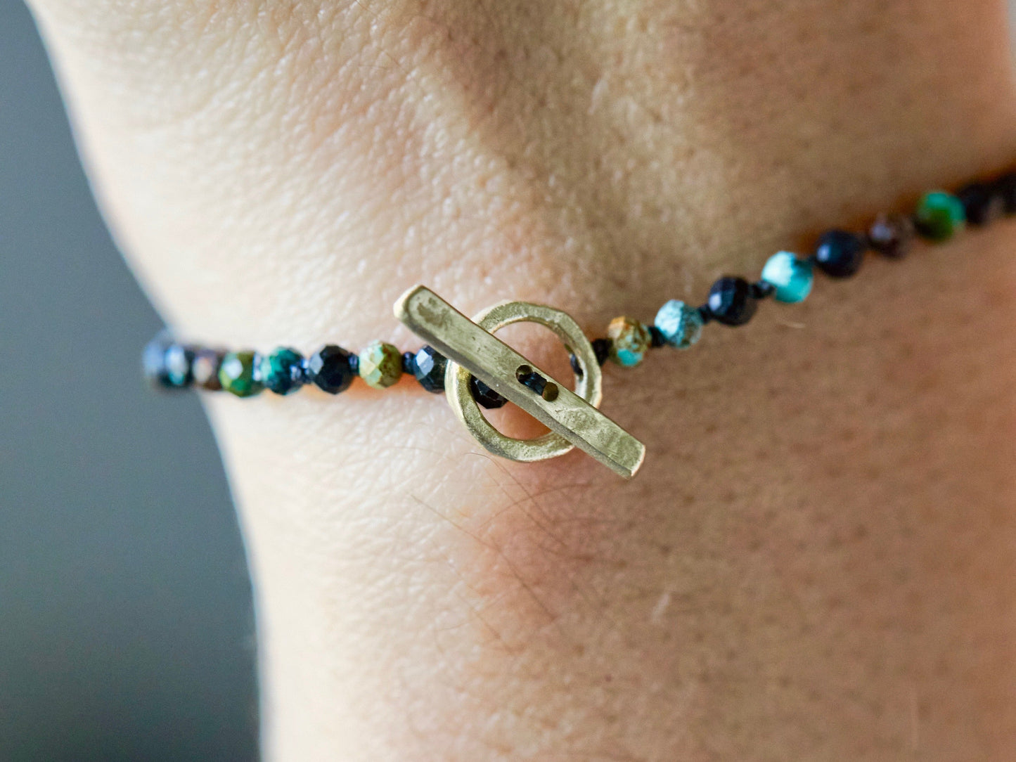 African Turquoise Bracelet