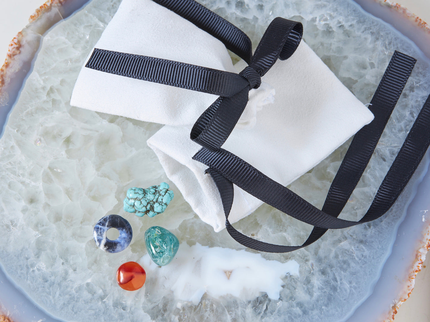 Compassion, Giving, and Grounding Mini Pouch