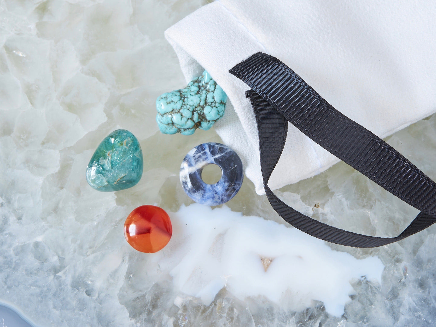 Compassion, Giving, and Grounding Mini Pouch