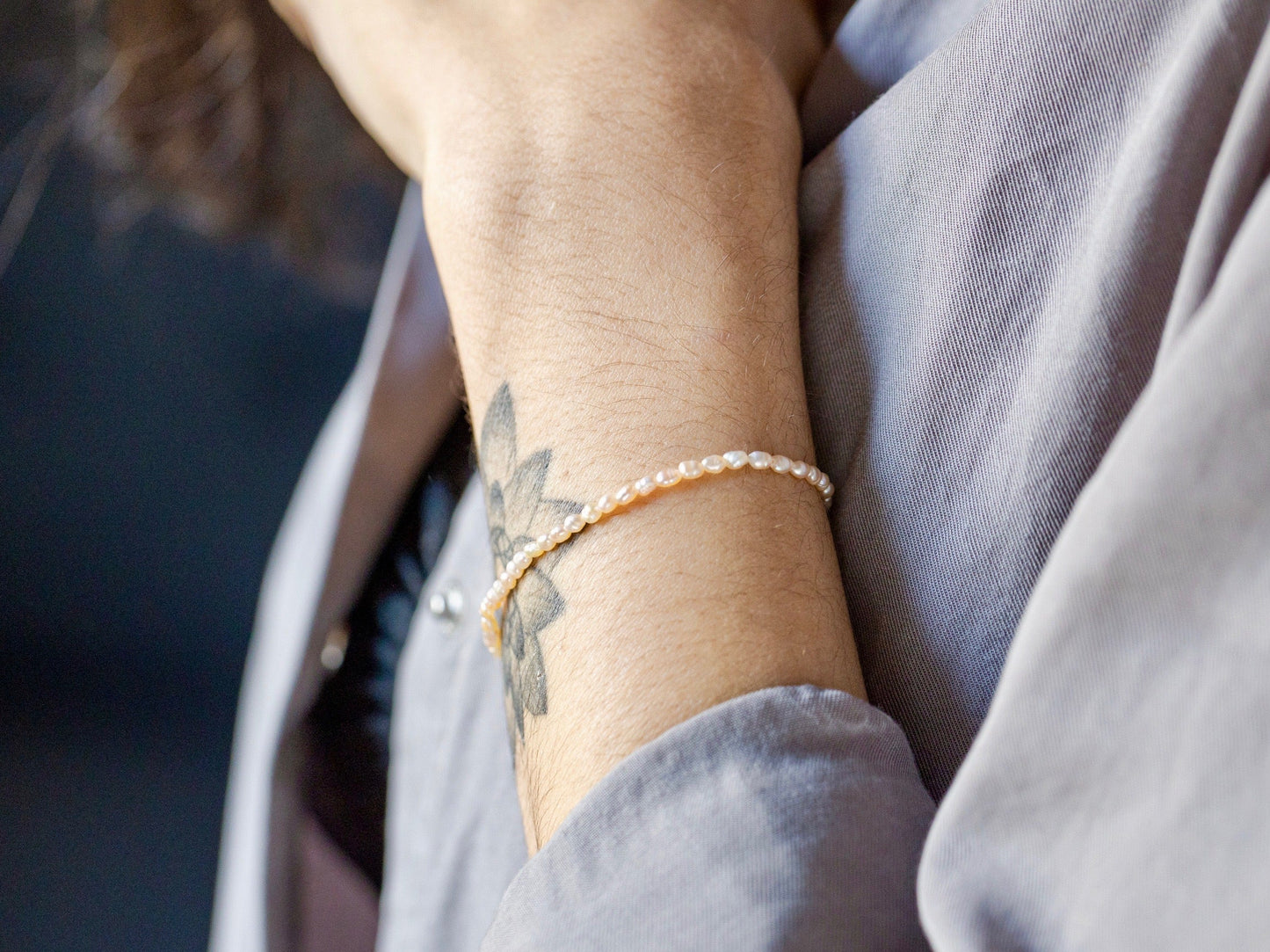 Pink Pearl Bracelet