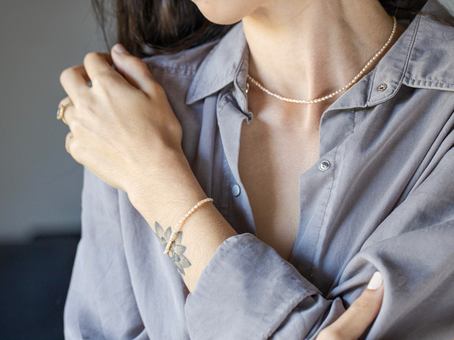 Pink Pearl Bracelet