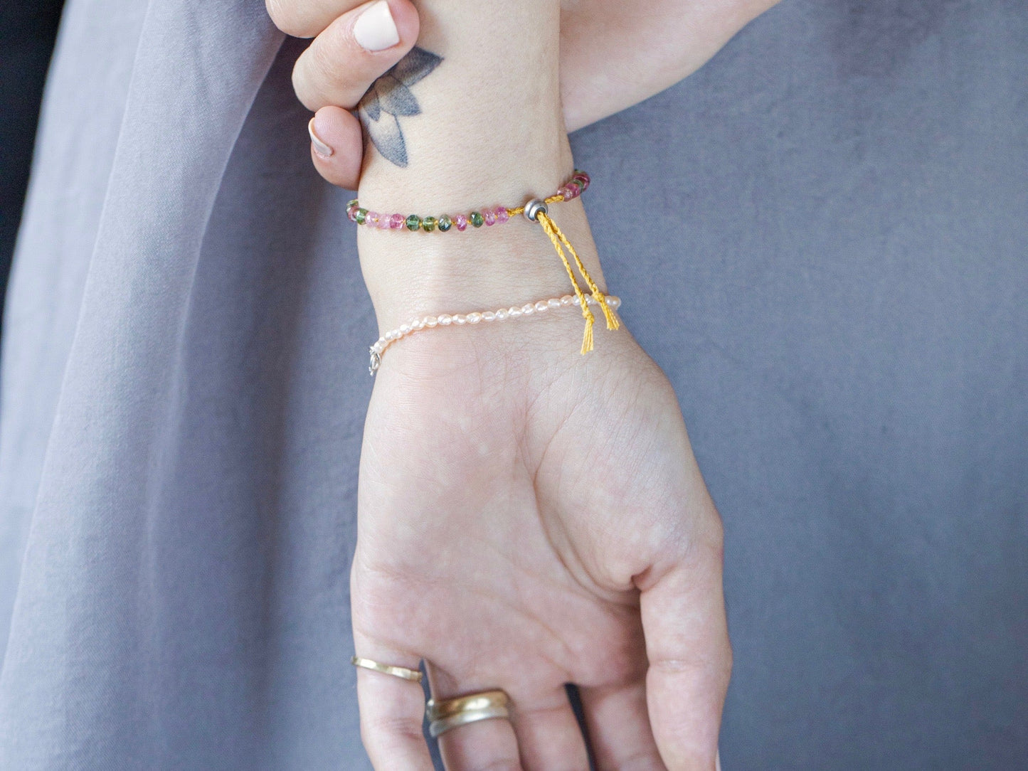 Pink Pearl Bracelet