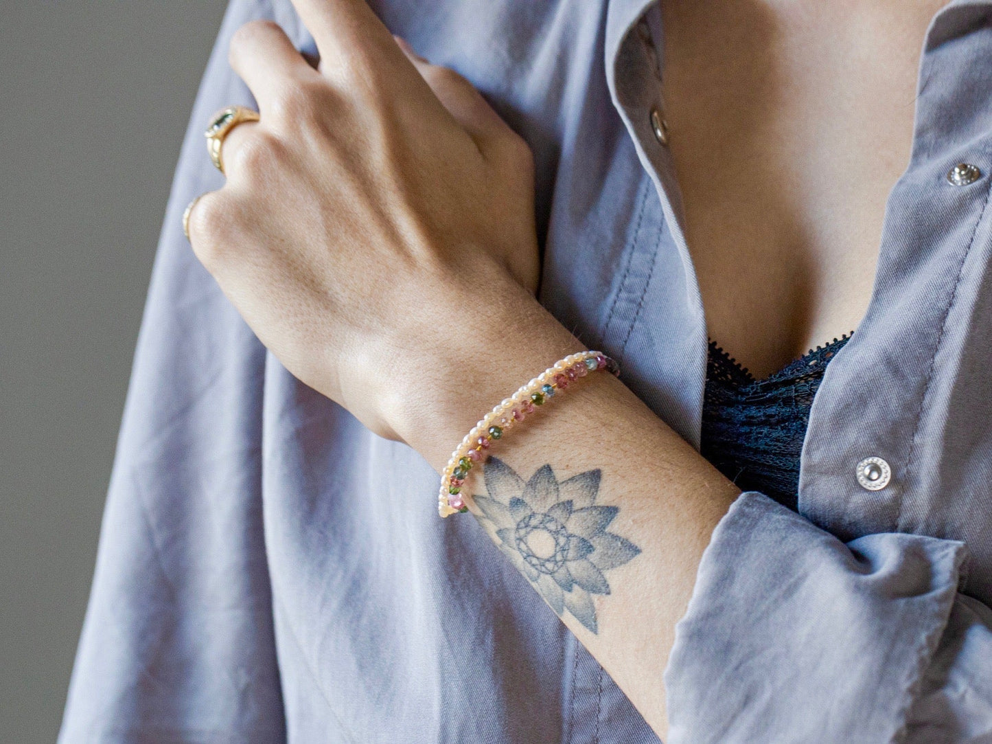 Pink Pearl Bracelet