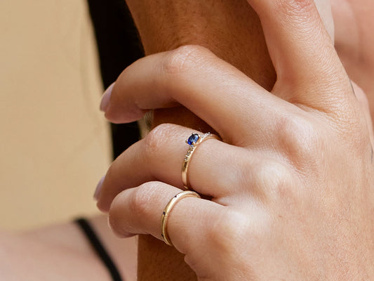 Delicate Sapphire Ring
